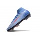 Nike Zoom Mercurial Superfly 10 Elite FG Blu Rosso