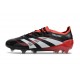 Scarpe da Calcio adidas Predator Elite FG Nero Rosso Bianco