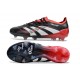 Scarpe da Calcio adidas Predator Elite FG Nero Rosso Bianco