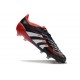 Scarpe da Calcio adidas Predator Elite FG Nero Rosso Bianco