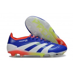 Scarpe adidas Predator Elite FG Blu Lucido Ftwr Bianco Rosso Solare