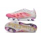 Scarpe da Calcio adidas Predator Elite FG Rosa Bianco