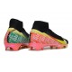 Nike Zoom Mercurial Superfly 10 Elite FG Nero Giallo Rosso