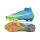 Nike Zoom Mercurial Superfly 10 Elite FG Blu Giallo