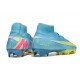 Nike Zoom Mercurial Superfly 10 Elite FG Blu Giallo