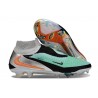 Scarpa da Calcio Nike Phantom 6 Elite DF FG Turchese Chrome Grigio Nero
