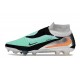 Scarpa da Calcio Nike Phantom 6 Elite DF FG Turchese Chrome Grigio Nero