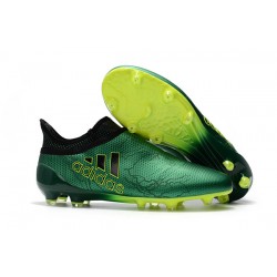 Nuove Scarpe da Calcio adidas X 17+ Purespeed FG - Verde