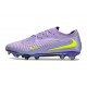 Nike Phantom 6 Elite Low FG Viola Giallo