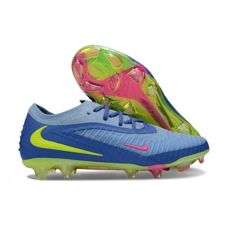 Nike Phantom 6 Elite Low FG Blu Giallo