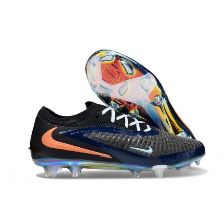 Nike Phantom 6 Elite Low FG Nero Arancio