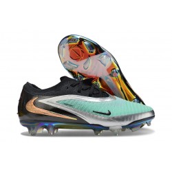 Nike Phantom 6 Elite Low FG Turchese Hyper Chrome Nero Cremisi Total