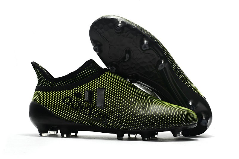 Nuove Scarpe da Calcio adidas X 17 Purespeed FG Verde Scuro