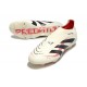 adidas Predator Elite 25 LL FG Bianco Off Nero Core Rubino Puro