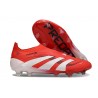 adidas Predator Elite 25 LL FG Rosso Lucido Bianco Nero