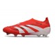 adidas Predator Elite 25 LL FG Rosso Lucido Bianco Nero