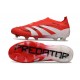 adidas Predator Elite 25 LL FG Rosso Lucido Bianco Nero
