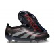 adidas Predator Elite 25 LL FG Nero Grigio 4 Rosso Lucido