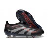adidas Predator Elite 25 LL FG Nero Grigio 4 Rosso Lucido