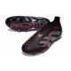 adidas Predator Elite 25 LL FG Nero Grigio 4 Rosso Lucido
