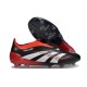 adidas Predator Elite 25 LL FG X MOMENTS Nero Bianco Rosso Vivido