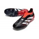 adidas Predator Elite 25 LL FG X MOMENTS Nero Bianco Rosso Vivido