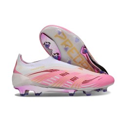 adidas Predator Elite 25 LL FG Rosa Bianco