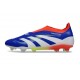 adidas Predator Elite 25 LL FG Blu Lucido Ftwr Bianco Rosso Solare