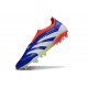 adidas Predator Elite 25 LL FG Blu Lucido Ftwr Bianco Rosso Solare