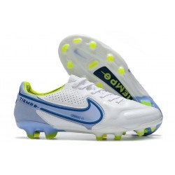 Scarpe da Calcio Nike Tiempo Legend VII FG ACC - Bianco Blu