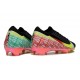 Nike Air Zoom Mercurial Vapor XVI Elite FG X VINI JR Nero Dynamic Giallo Verde Spark Brt Cremisi