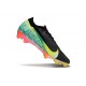 Nike Air Zoom Mercurial Vapor XVI Elite FG X VINI JR Nero Dynamic Giallo Verde Spark Brt Cremisi