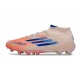 Scarpe adidas F50 Elite Mid FG Arancio Blu
