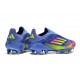 Scarpe adidas F50+ Senza Lacci FG Blu Fusion Limone Lucido Rosa Lucido