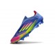 Scarpe adidas F50+ Senza Lacci FG Blu Fusion Limone Lucido Rosa Lucido