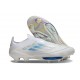 Scarpe adidas F50+ Senza Lacci FG Bianco Perla Metallico