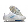 Scarpe adidas F50+ Senza Lacci FG Bianco Perla Metallico