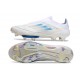 Scarpe adidas F50+ Senza Lacci FG Bianco Perla Metallico