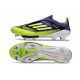 Scarpe adidas F50+ Senza Lacci FG Viola Rush Ftwr Bianco Limone Lucido