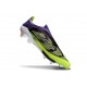 Scarpe adidas F50+ Senza Lacci FG Viola Rush Ftwr Bianco Limone Lucido