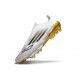 Scarpe adidas F50+ Senza Lacci FG Bianco Nero Core Oro Met