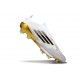 Scarpe adidas F50+ Senza Lacci FG Bianco Nero Core Oro Met