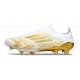 Scarpe adidas F50+ Senza Lacci FG Bianco Oro Met