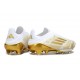 Scarpe adidas F50+ Senza Lacci FG Bianco Oro Met