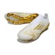 Scarpe adidas F50+ Senza Lacci FG Bianco Oro Met