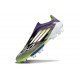 Scarpe adidas F50+ Senza Lacci FG Viola Rush Ftwr Bianco Limone Lucido