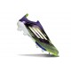 Scarpe adidas F50+ Senza Lacci FG Viola Rush Ftwr Bianco Limone Lucido