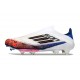 Scarpe adidas F50+ Senza Lacci FG X Son Bianco Nero Rosso Acceso