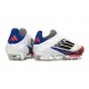 Scarpe adidas F50+ Senza Lacci FG X Son Bianco Nero Rosso Acceso