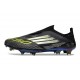 Scarpe adidas F50+ Senza Lacci FG Nero Core Ferro Metallizzato Limone Lucido